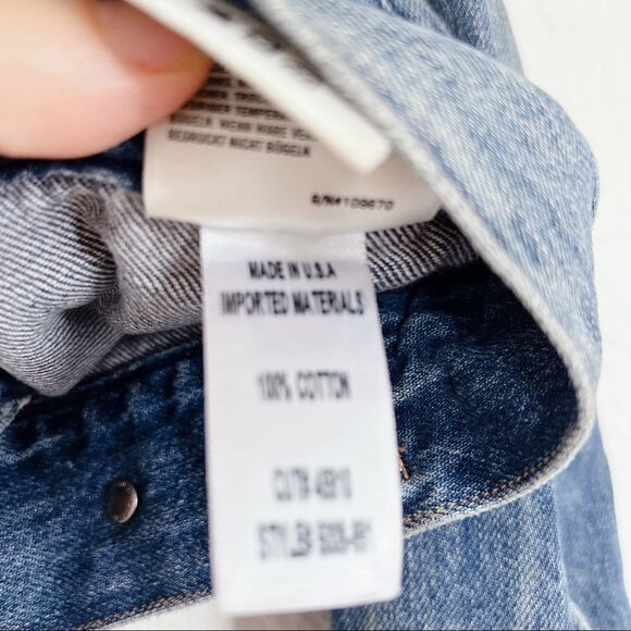 CITIZENS OF HUMANITY Nica Slim Denim Trucker Jacket XS - Picture 11 of 12